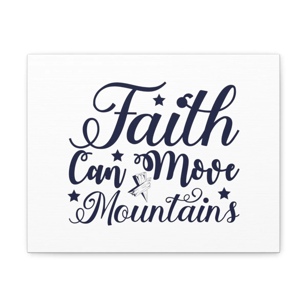 Scripture Walls Faith Can Matthew 17:20 Christian Wall Art Bible Verse Print